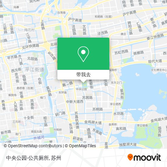 中央公园-公共厕所地图