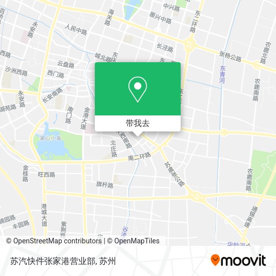 苏汽快件张家港营业部地图