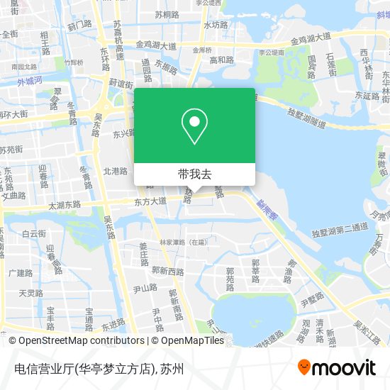 电信营业厅(华亭梦立方店)地图