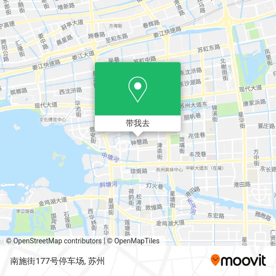 南施街177号停车场地图