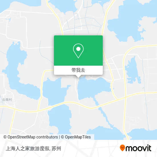 上海人之家旅游度假地图