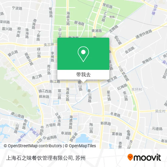 上海石之味餐饮管理有限公司地图