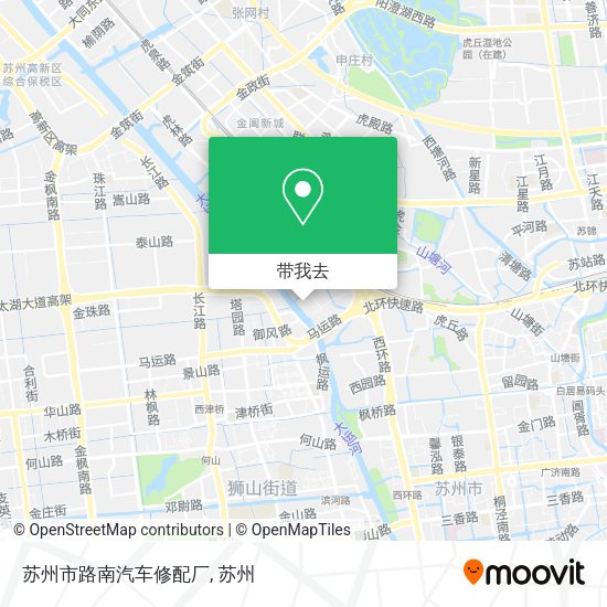 苏州市路南汽车修配厂地图