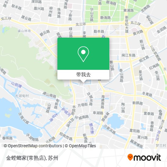 金螳螂家(常熟店)地图