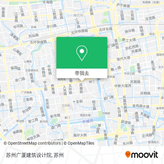 苏州广厦建筑设计院地图