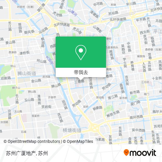 苏州广厦地产地图