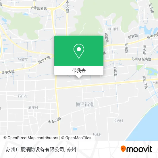 苏州广厦消防设备有限公司地图