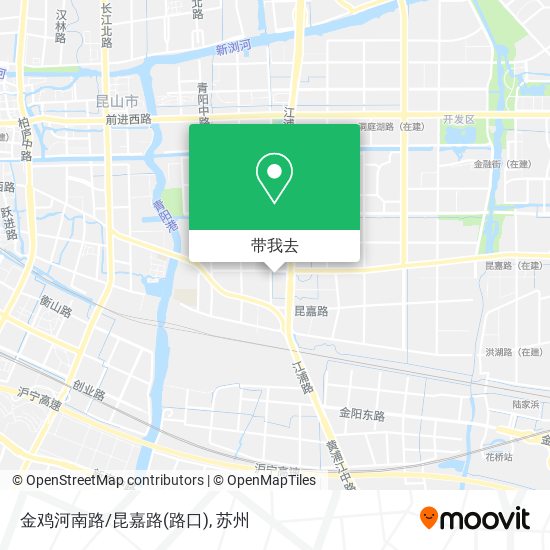 金鸡河南路/昆嘉路(路口)地图