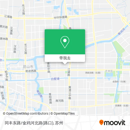 同丰东路/金鸡河北路(路口)地图