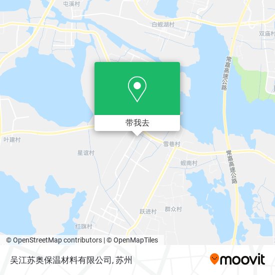 吴江苏奥保温材料有限公司地图
