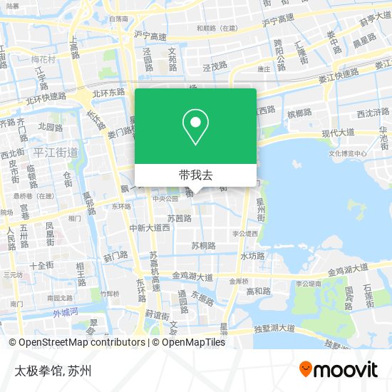 太极拳馆地图