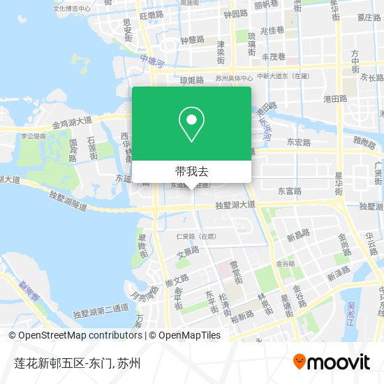 莲花新邨五区-东门地图