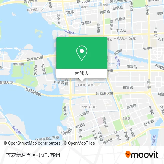 莲花新村五区-北门地图
