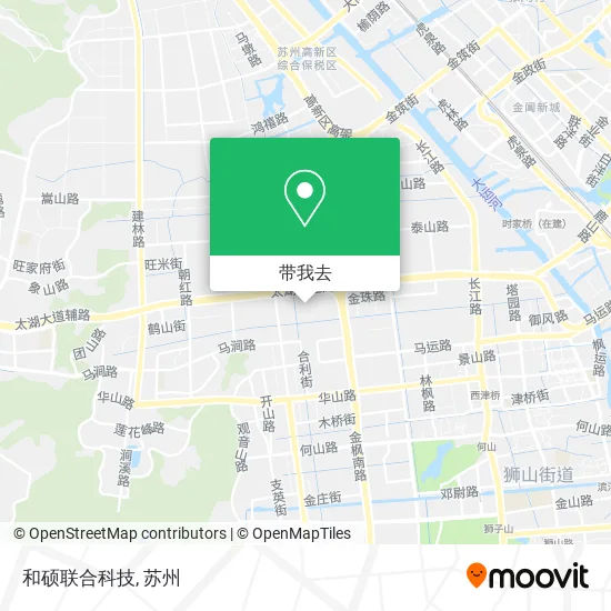 和硕联合科技地图