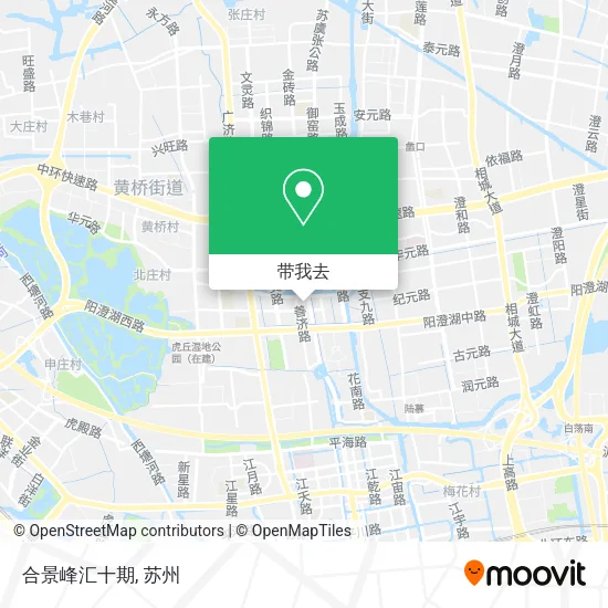 合景峰汇十期地图