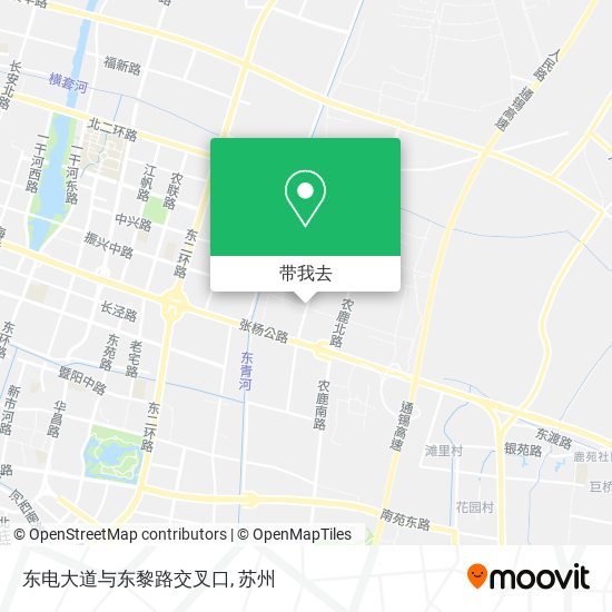 东电大道与东黎路交叉口地图