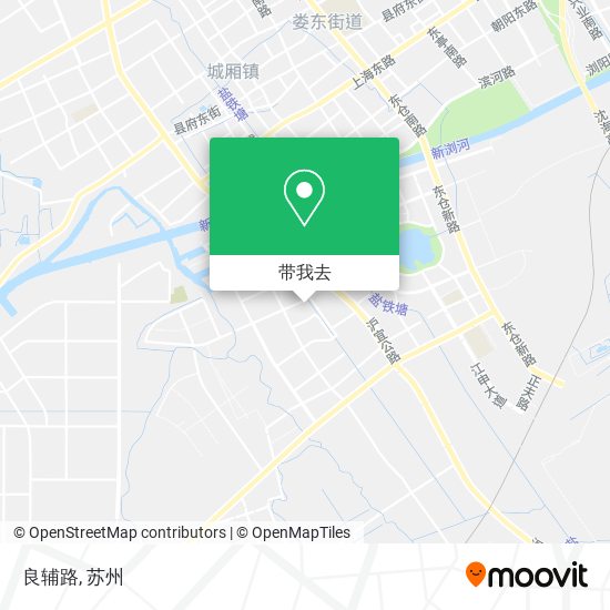 良辅路地图