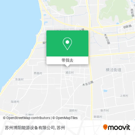 苏州博阳能源设备有限公司地图