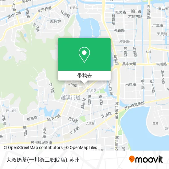 大叔奶茶(一川街工职院店)地图