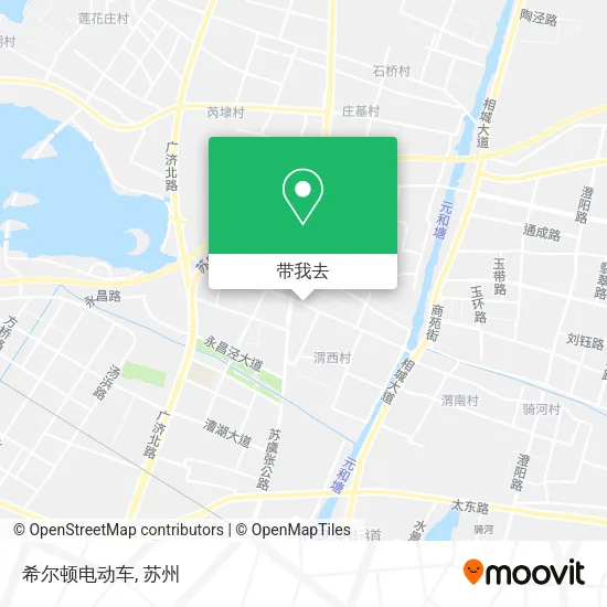 希尔顿电动车地图