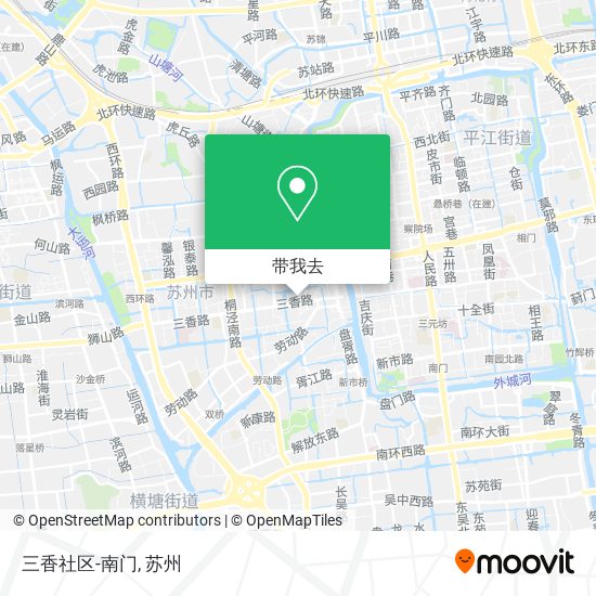 三香社区-南门地图