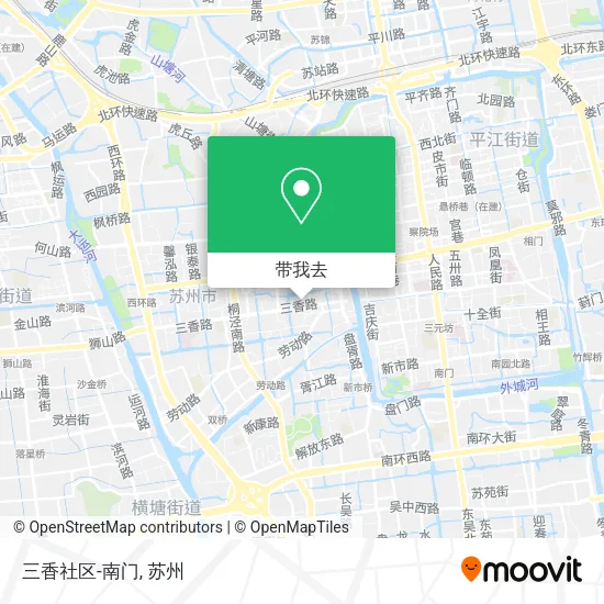 三香社区-南门地图