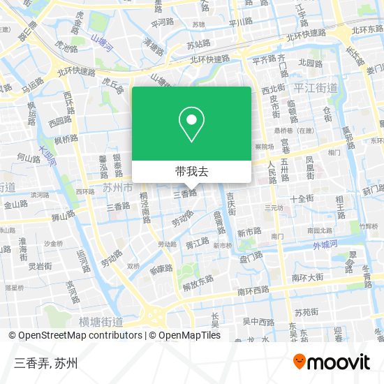 三香弄地图