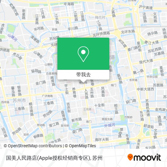 国美人民路店(Apple授权经销商专区)地图