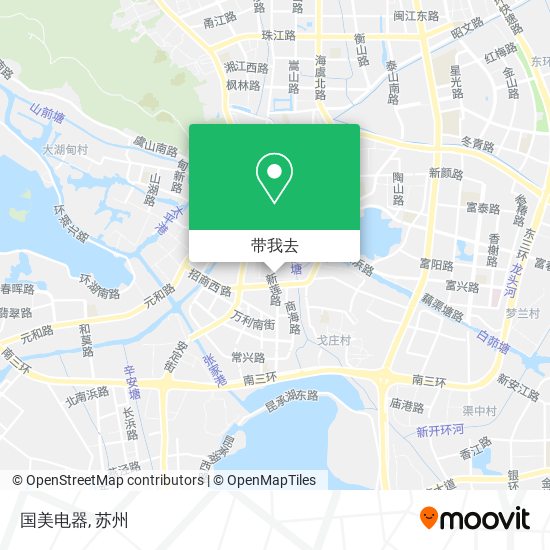 国美电器地图