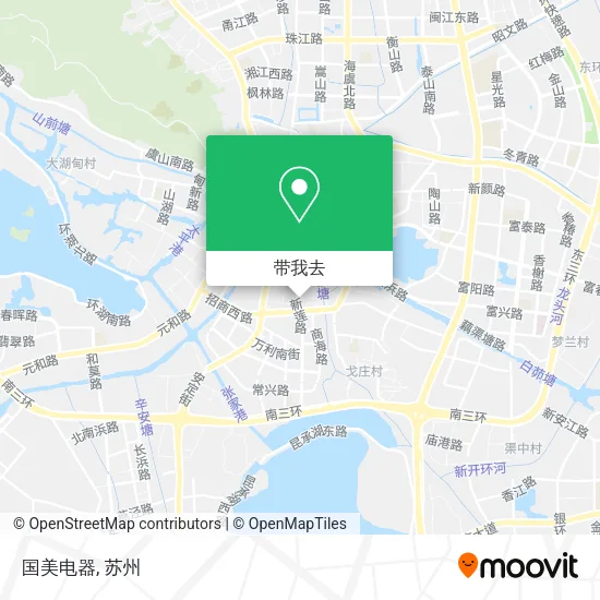 国美电器地图