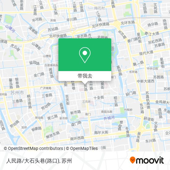 人民路/大石头巷(路口)地图