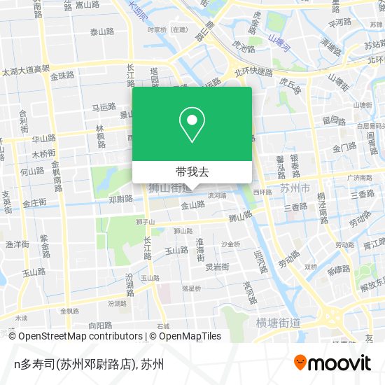 n多寿司(苏州邓尉路店)地图