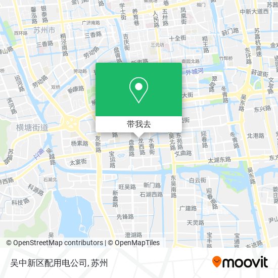 吴中新区配用电公司地图