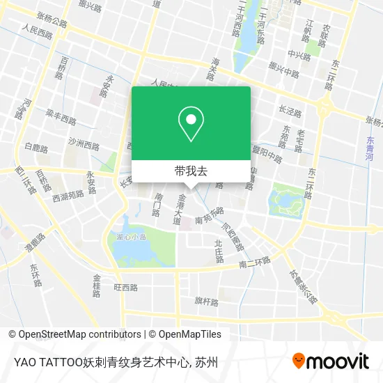YAO TATTOO妖刺青纹身艺术中心地图