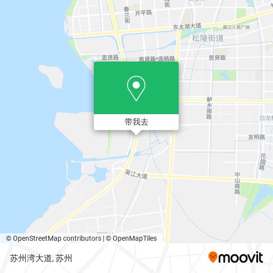 苏州湾大道地图