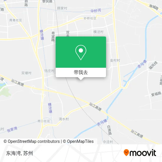 东海湾地图