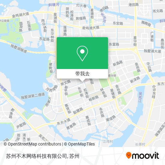 苏州不木网络科技有限公司地图