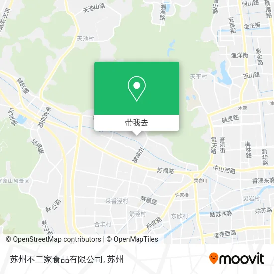 苏州不二家食品有限公司地图