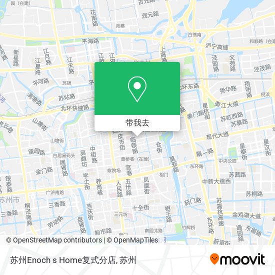 苏州Enoch s Home复式分店地图