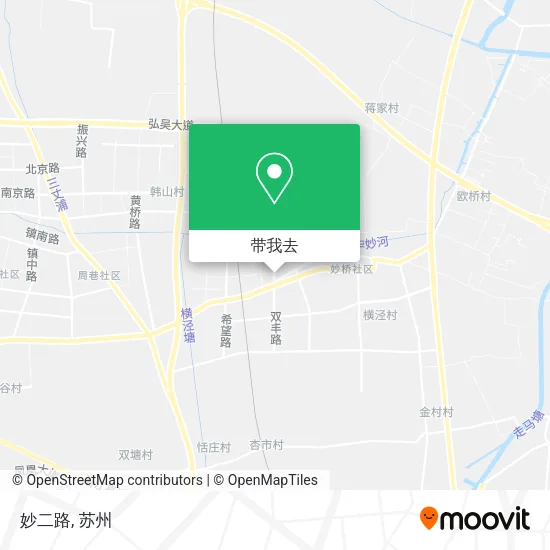 妙二路地图