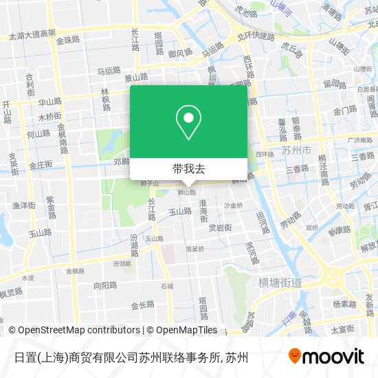 日置(上海)商贸有限公司苏州联络事务所地图