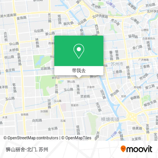 狮山丽舍-北门地图