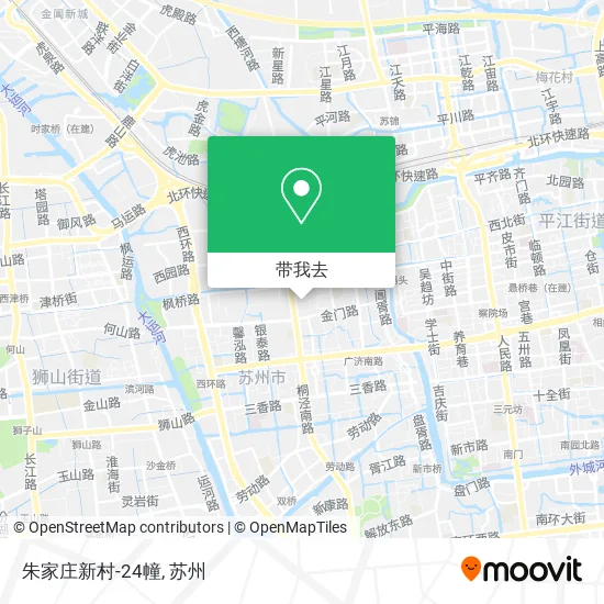 朱家庄新村-24幢地图