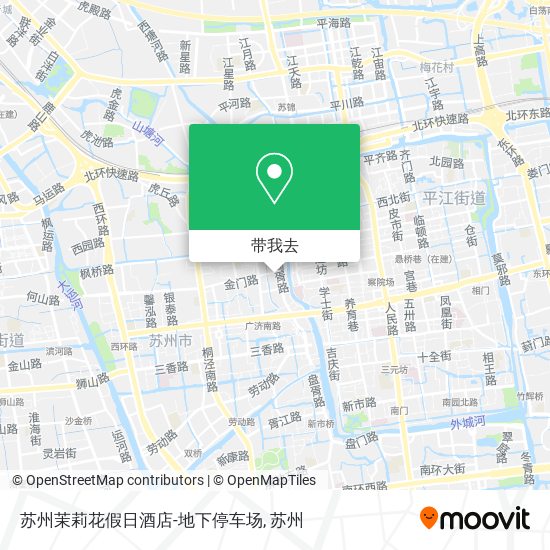 苏州茉莉花假日酒店-地下停车场地图