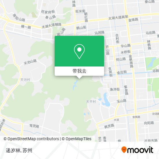 递岁林地图