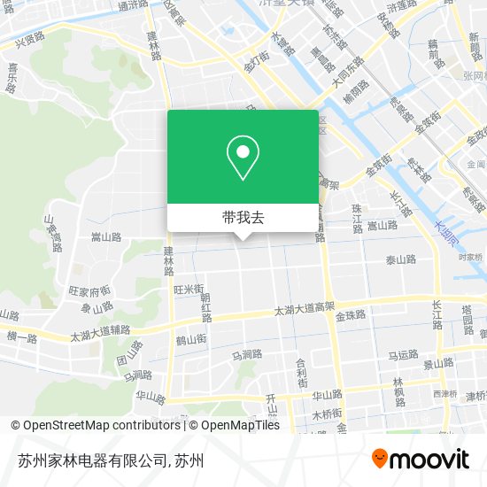 苏州家林电器有限公司地图
