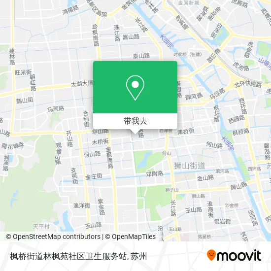 枫桥街道林枫苑社区卫生服务站地图