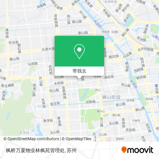 枫桥万厦物业林枫苑管理处地图