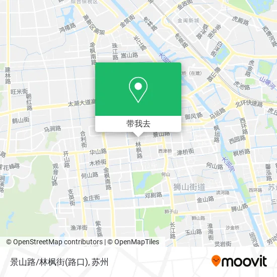 景山路/林枫街(路口)地图