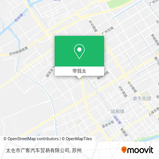 太仓市广客汽车贸易有限公司地图